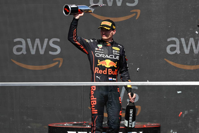 Another race, another win for Max Verstappen, who won a record 19 times this season (only two other drivers won races). Photo: USA Today Sports / David Kirouac